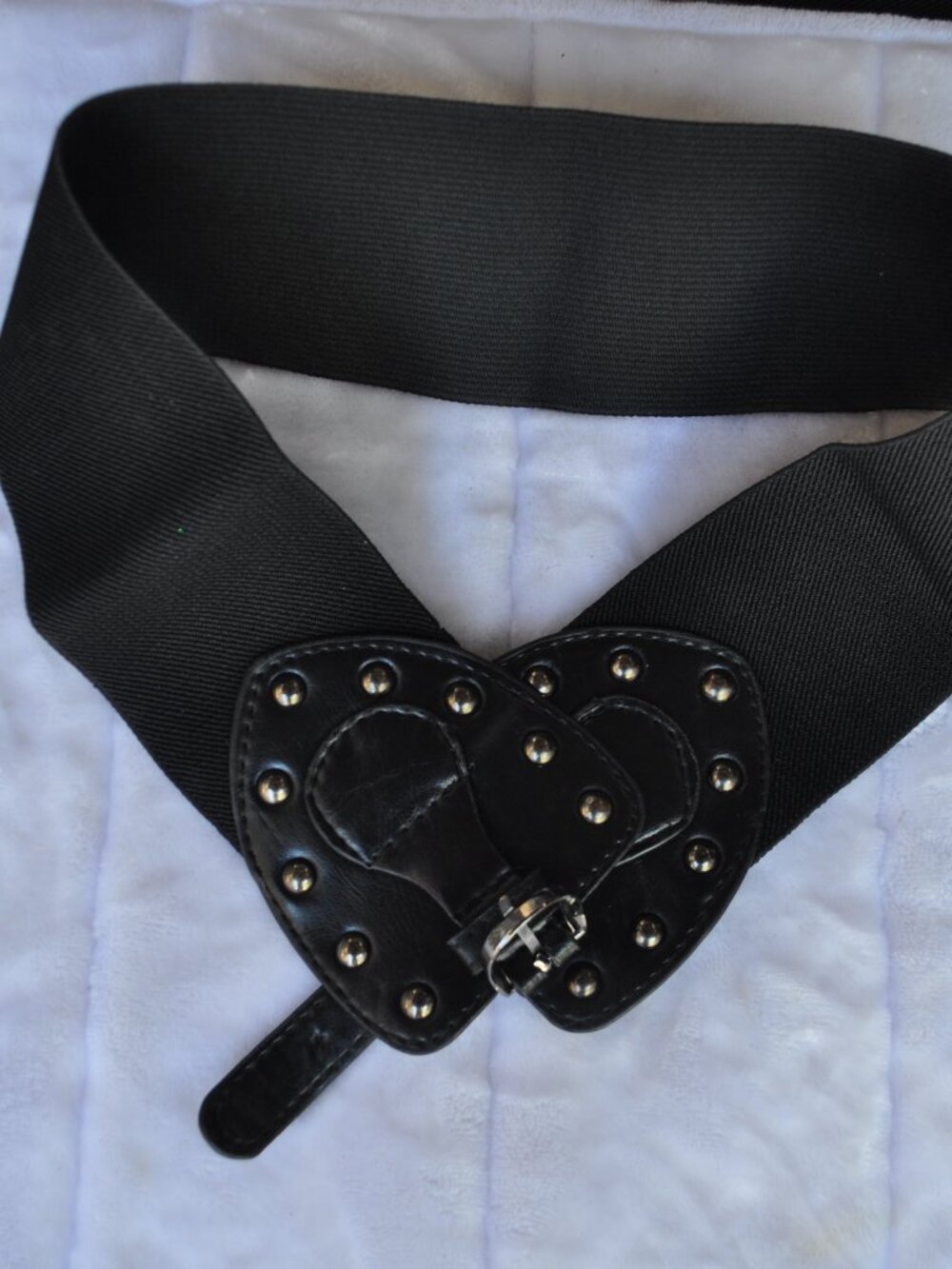 Women's Belt retro vintage Stretchy Cinch Belt 3 Inch Wide High Waist Faux Leath